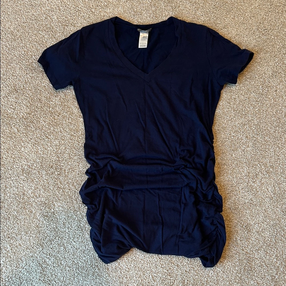 Tommy Bahama Navy V-Neck Women's tee shirt coverup